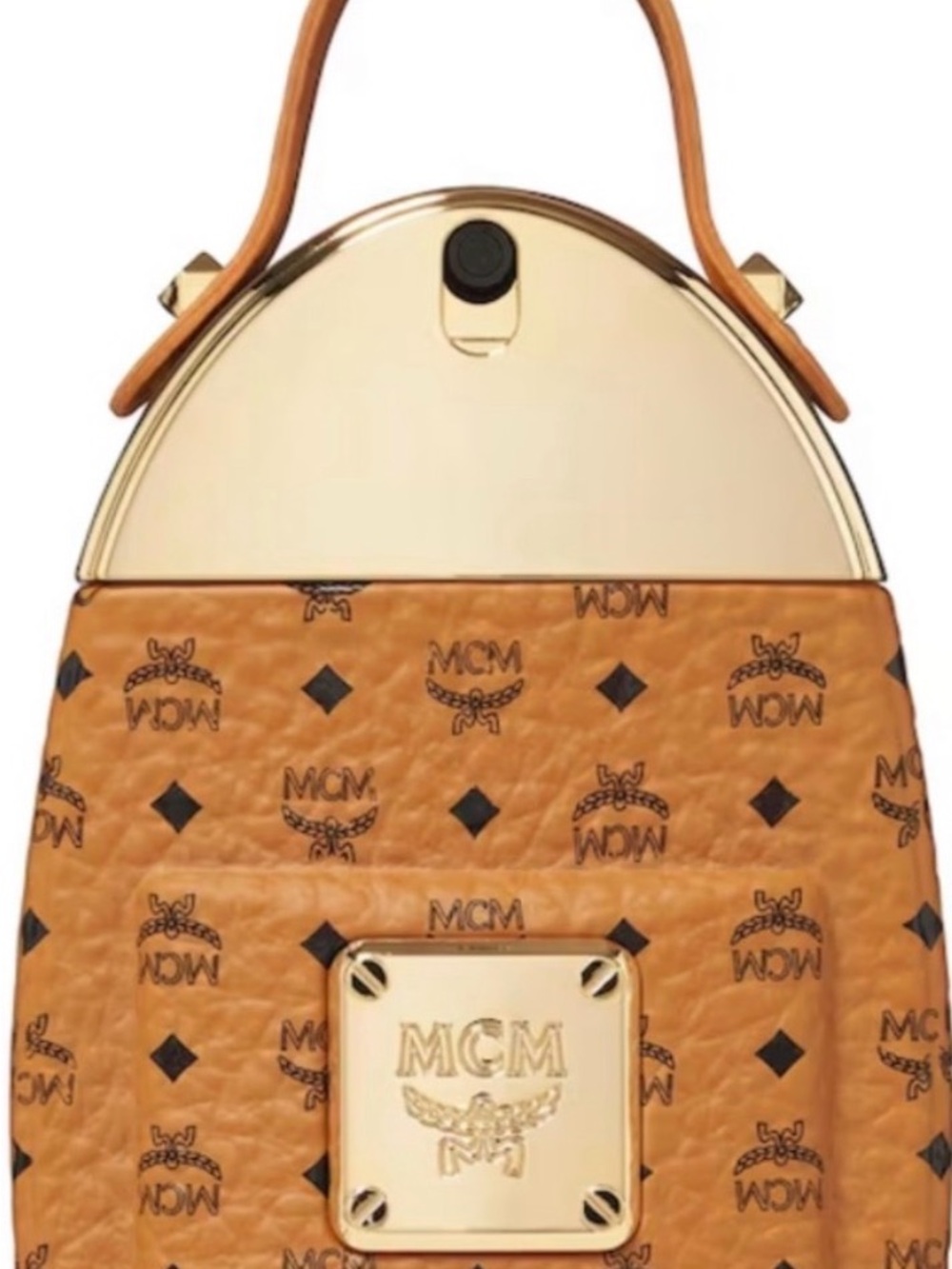 MCM Cognac/Gold perfume BNIB
